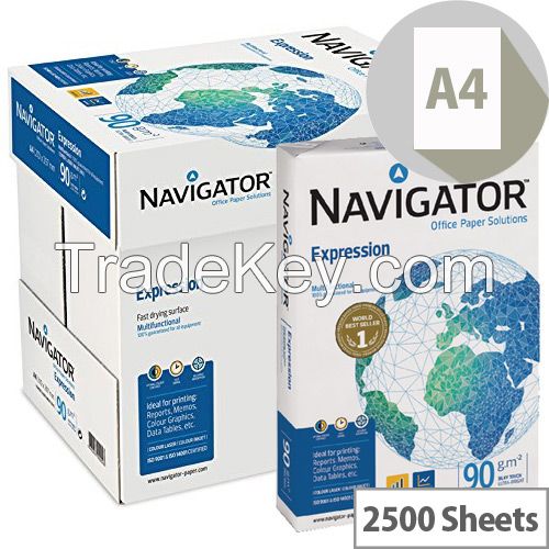 Navigator A4 Copy Paper 70gsm, 75gsm, 80gsm, 90gsm, 100gsm