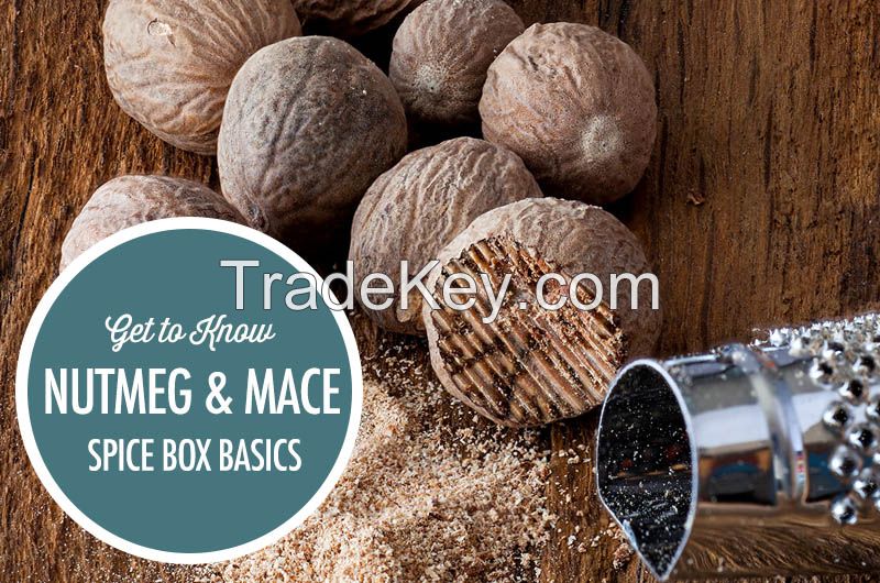 100% Natural Nutmeg and Mace