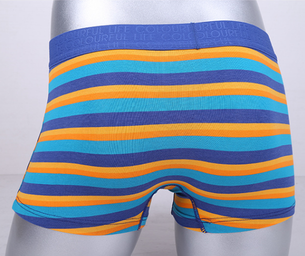 Men&#039;s yarn dyed underwear boxer