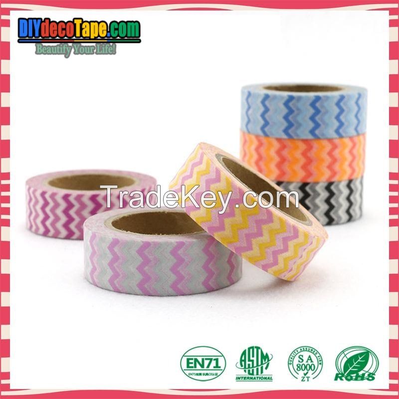 Small MOQ with Competitive Price DIY Washi Tape