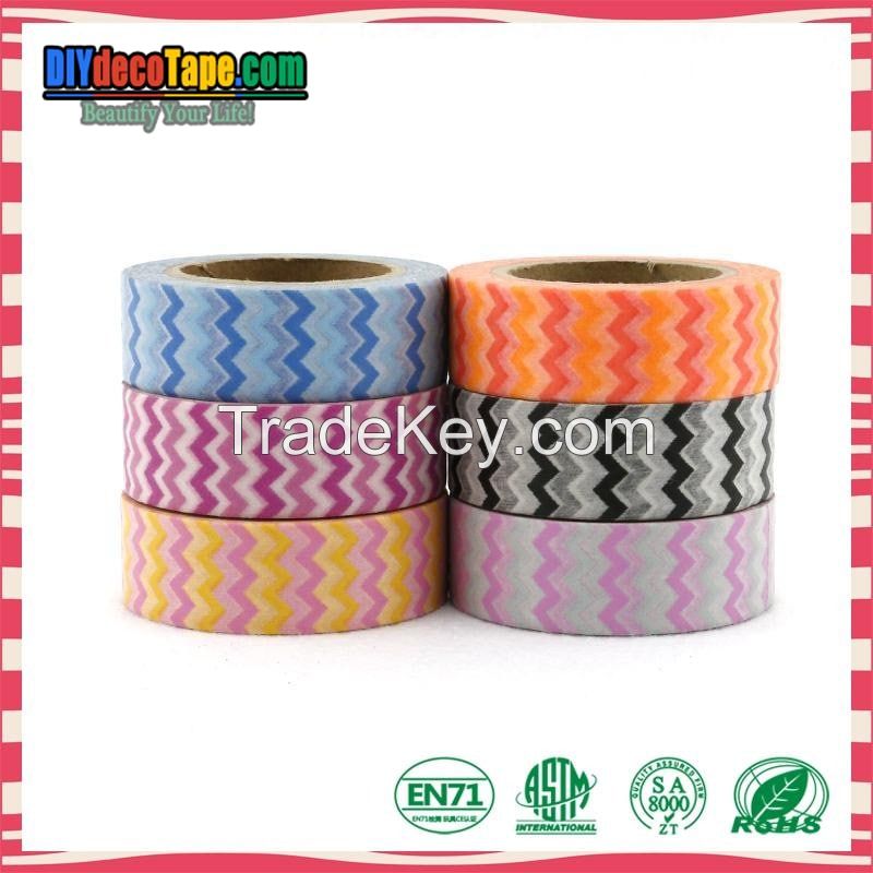 Small MOQ with Competitive Price DIY Washi Tape