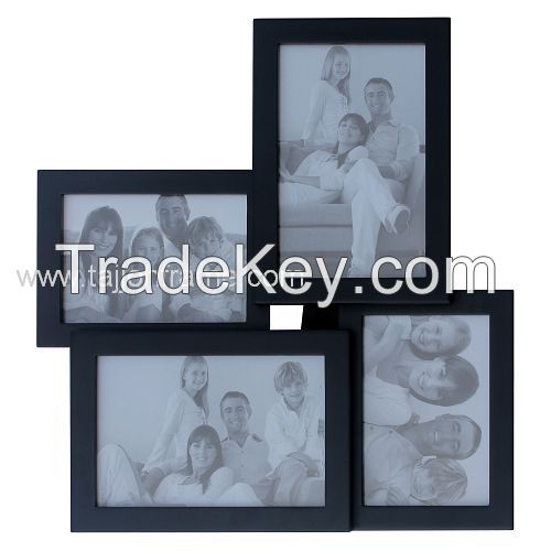 4-Opening Collage Wooden Photo Frame