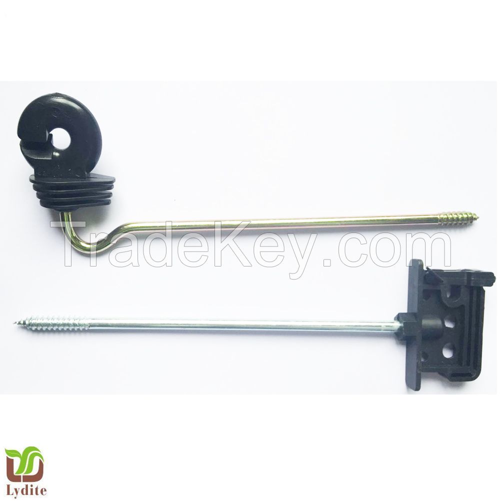 Lydite Corner Insulators ring insulator Plastic Insulator Electric Fence Insulator Claw Insulator, Pin lock insulator, Screw In Insulators for wood post