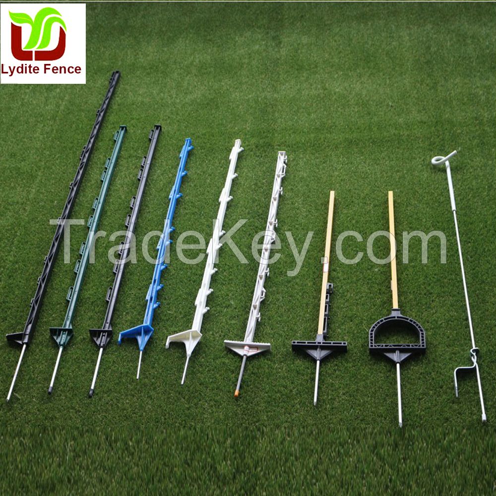 Lydite Plastic Step in Fence Post Tread in fence post For Electric Fencing Poly Garden Fence Post