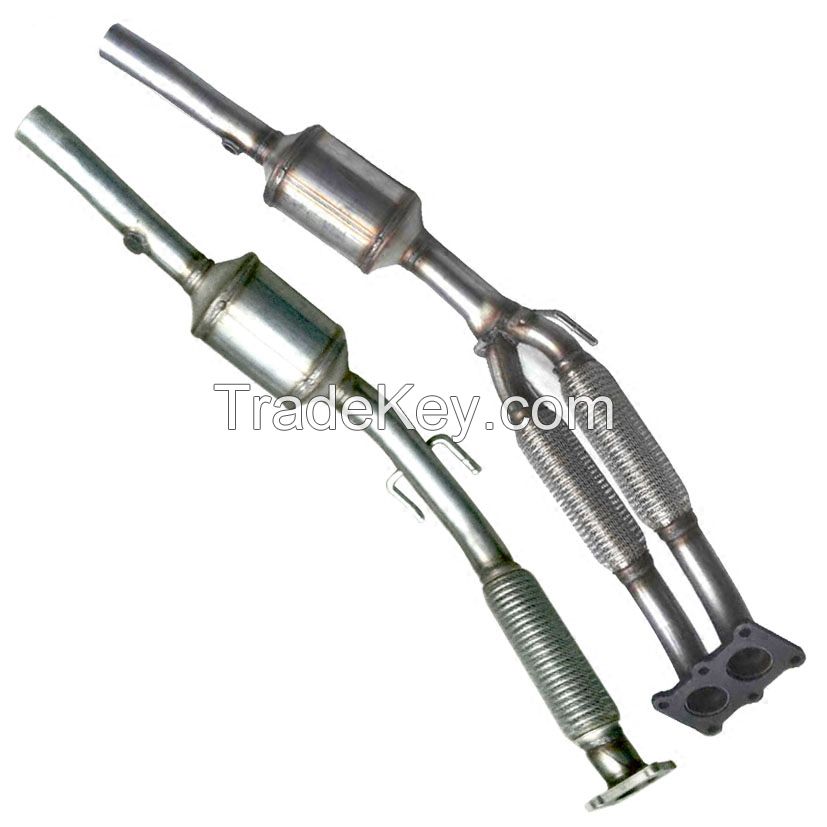 Tuning Parts Car Exhaust System Catalytic Converter For Volkswagen Sagitar 1.6 2.0