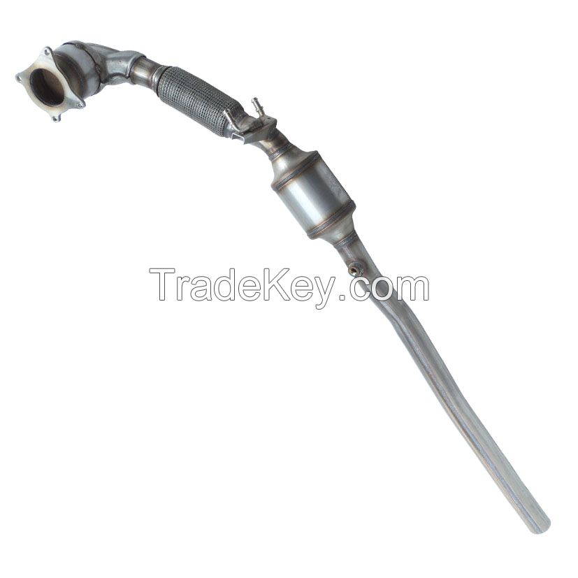 For Superb Tiguan Tuning Parts Car Exhaust System Catalytic Converter