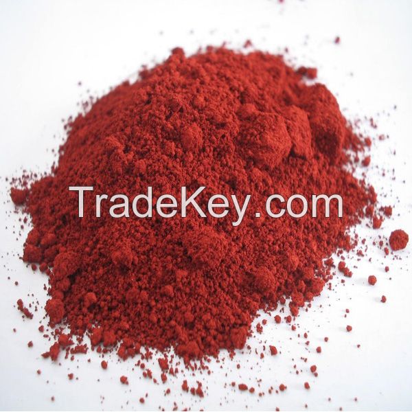 Iron oxide red 130, 190, 110/yellow/black/browm