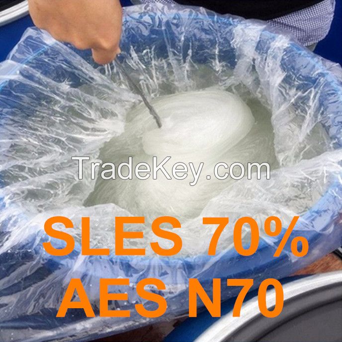 China Sodium Lauryl Ether Sulphate 70% SLES 70% Factory