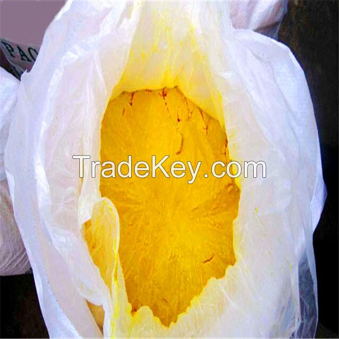 drinking water treatment, PAC manufacturer yellow Polyaluminium Chloride PAC 28%, 30% for