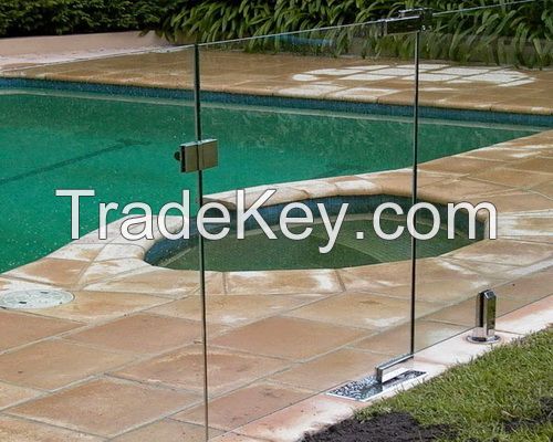 12mm Clear Bent Toughened Building Curved Tempered Glass