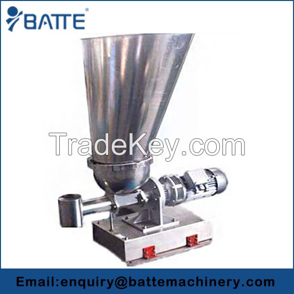 Double screw loss-in-weight continuous feeder