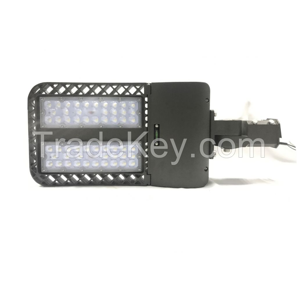 China supplier high quality outdoor led area light smd3030 200w led shoe box light