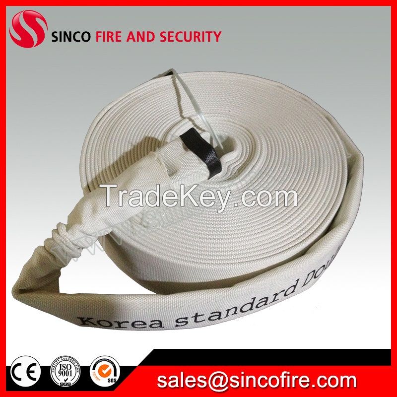 Rubber lined fire hose