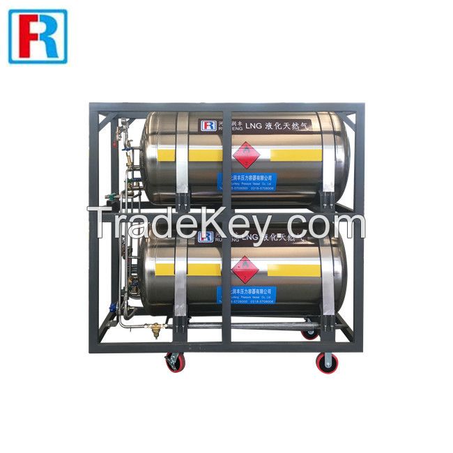 Cryogenic liquid cylinder for industrial gas LNG,LAr,LOX,LN2 ,LCO2