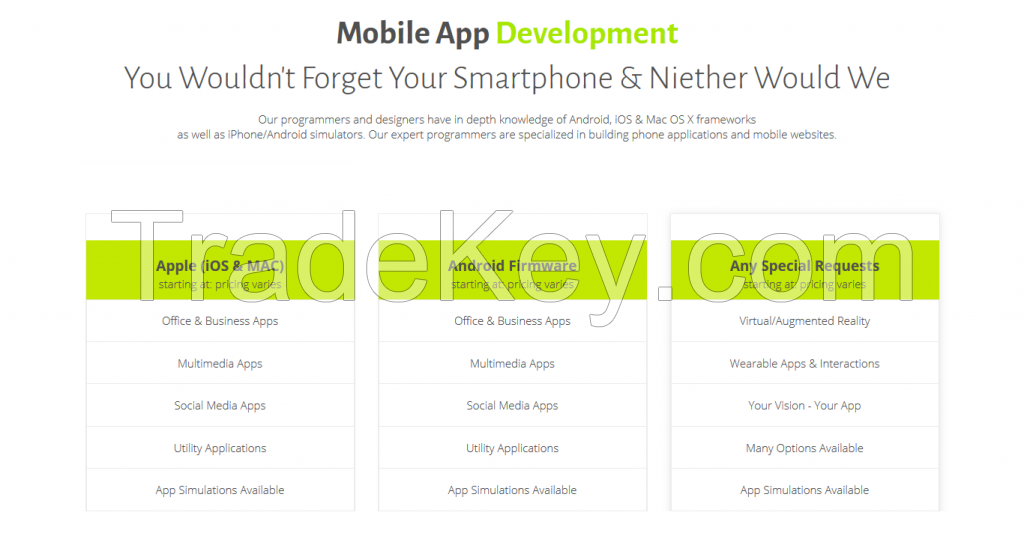 Mobile App Development - Made To Order