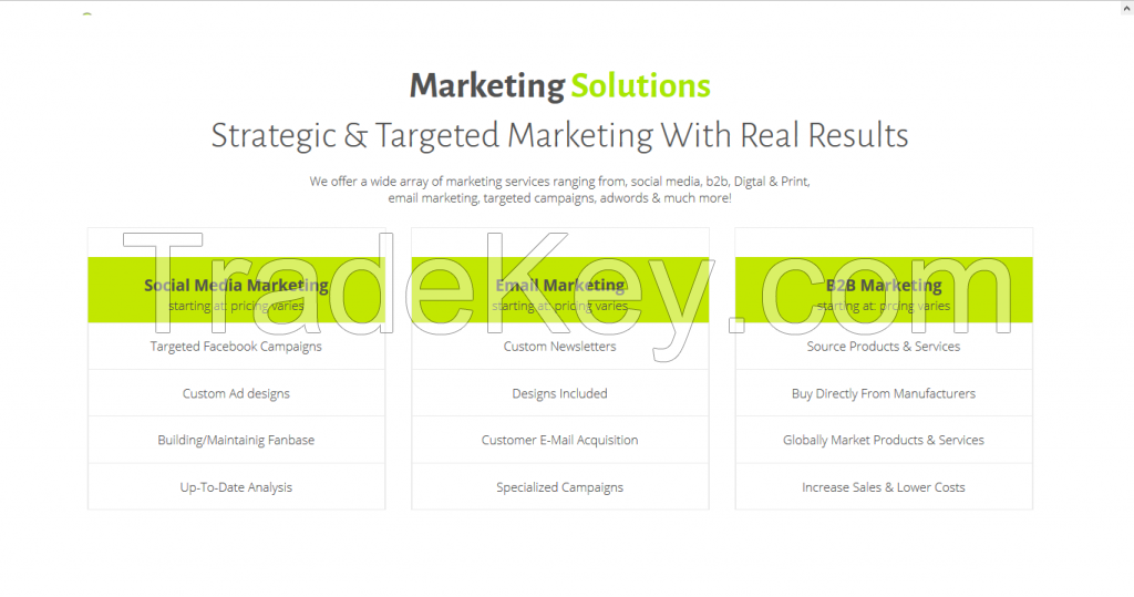 Targeted Marketing Services