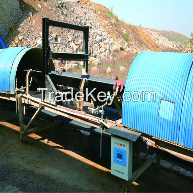 mining conveyor belt tunnel metal detector