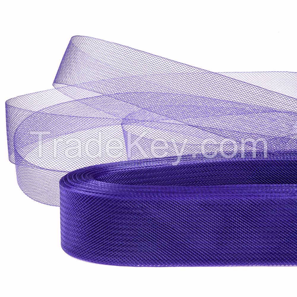 Horsehair braid crinoline for Wedding dress and Latin girl dress