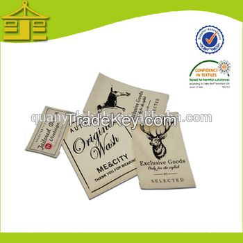 High Density Customized Design Apparel Printing Label For Pantsuits