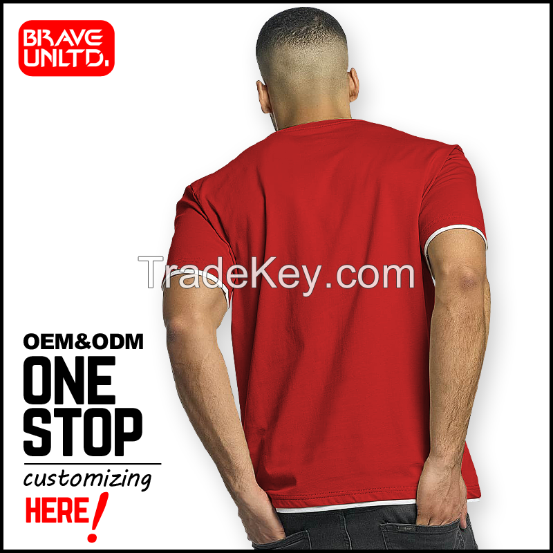 Factory price t-shirt cotton tshirt custom design logo t-shirt oem for men