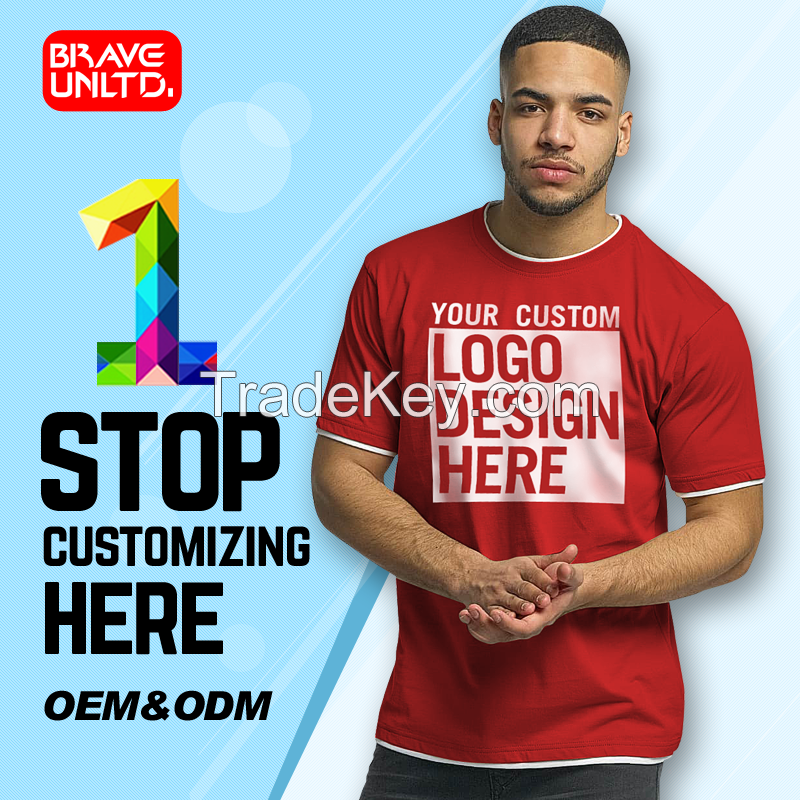 Factory price t-shirt cotton tshirt custom design logo t-shirt oem for men