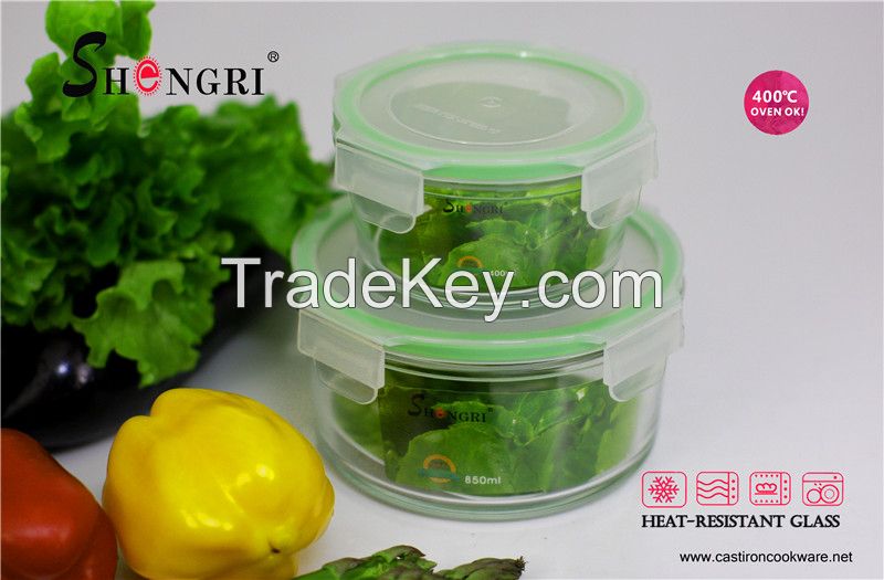 Pyrex Food Storage Container Set Green