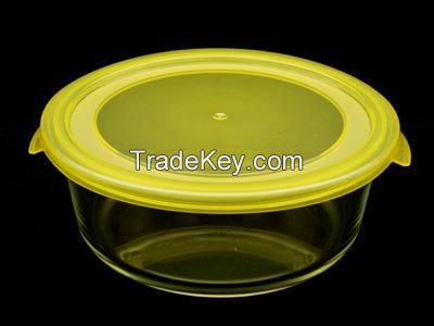 glass Food Storage Containers With easy lock lid