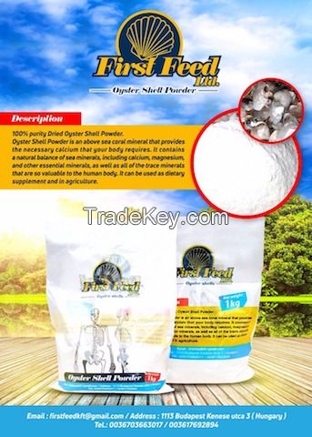 Oyster Shells Extract Powder Calcium  Carbonate CaCO3