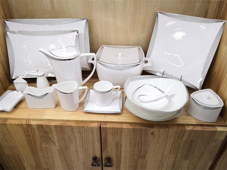 Bone China Dinner Set, Ceramic Tableware , Fine Bone China , Bone China