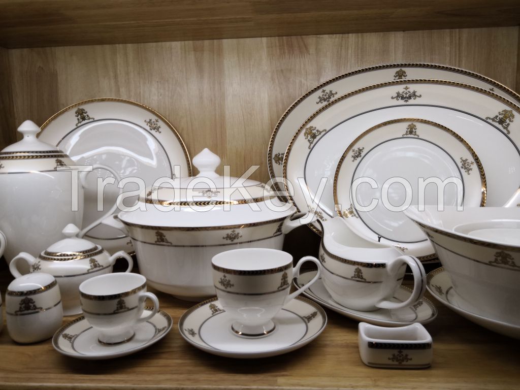 bone china dinner set , ceramic tableware, fine bone china, bone china