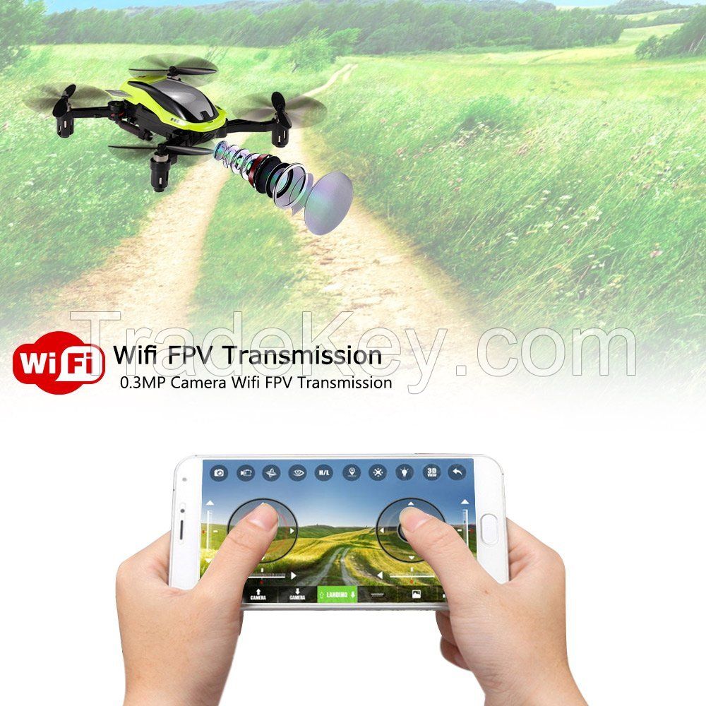 K100 Equator 0.3mp Camera Wifi Fpv Foldable Drone Altitude Hold G-sensor App Control Quadcopter