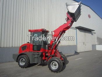 mini agricultural equipment 3t wheel front end loader