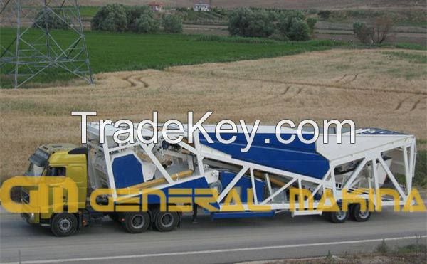 Mobile/Stationary Concrete Batching Plants in General Makina - Turkey