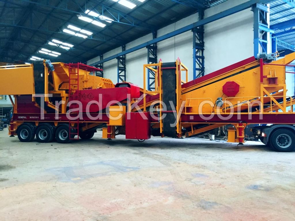 Mobile Crushing and Screening Plant General 02 for sale.