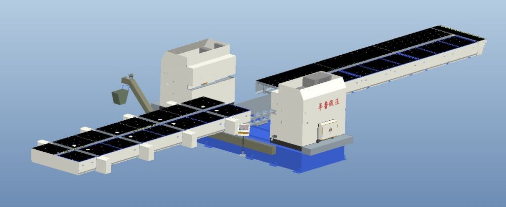 CNC PLATE BEVEL DUAL SIDE MILLING MACHINE