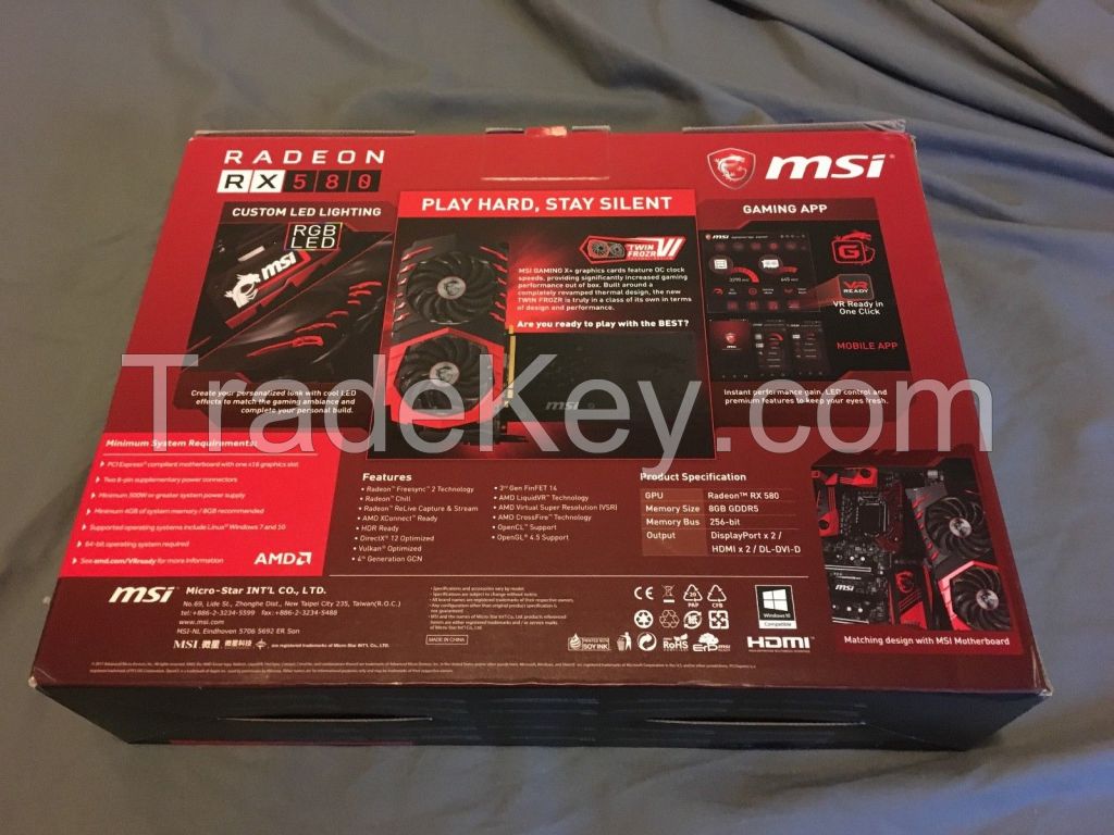 MSI Radeon RX 580 8GB GAMING X 8G