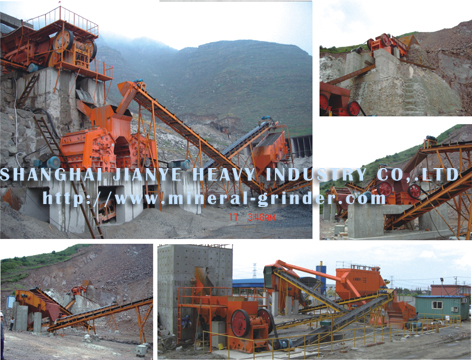 Mining machinery/stone crusher plant