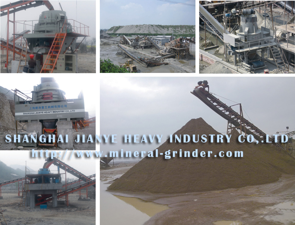 PCL sand crushing machinery