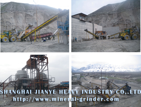 Hard stone crushing machine