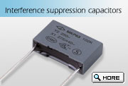 Interference suppression capacitors