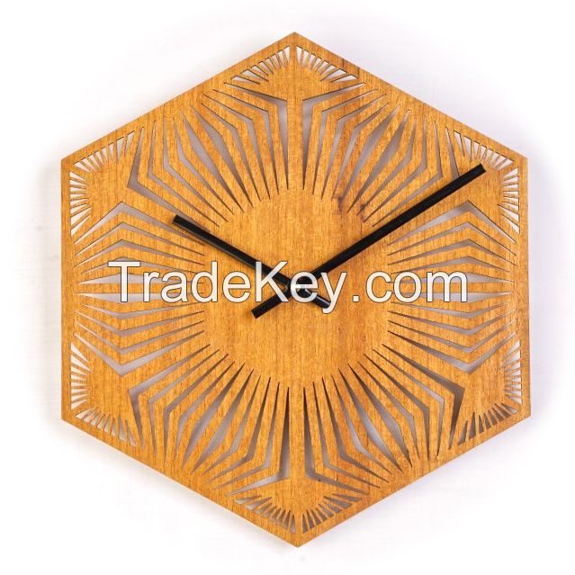 Craftel Decorative wooden wall clock 