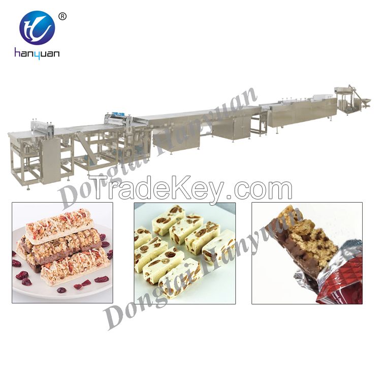 Nut bar production line