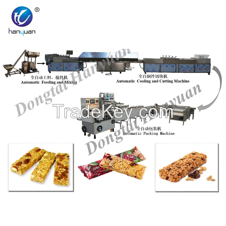 Nut bar production line