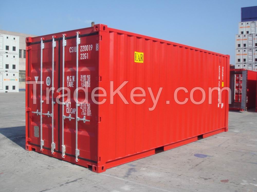 20' and 40'  Dry Shipping Containers for Sale