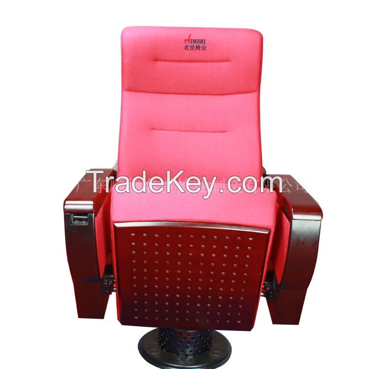 Single Leg High Quality Auditorium Seat Hall Chair