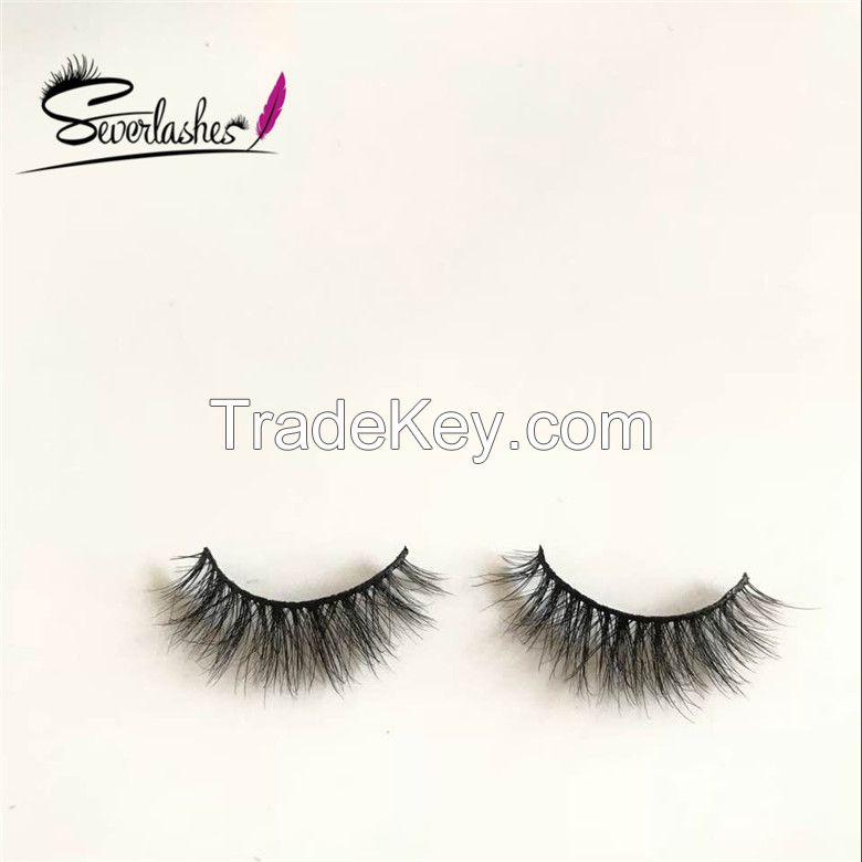 SeverlashesHigh Quality Private Label 100% Real 3d Mink Lashes