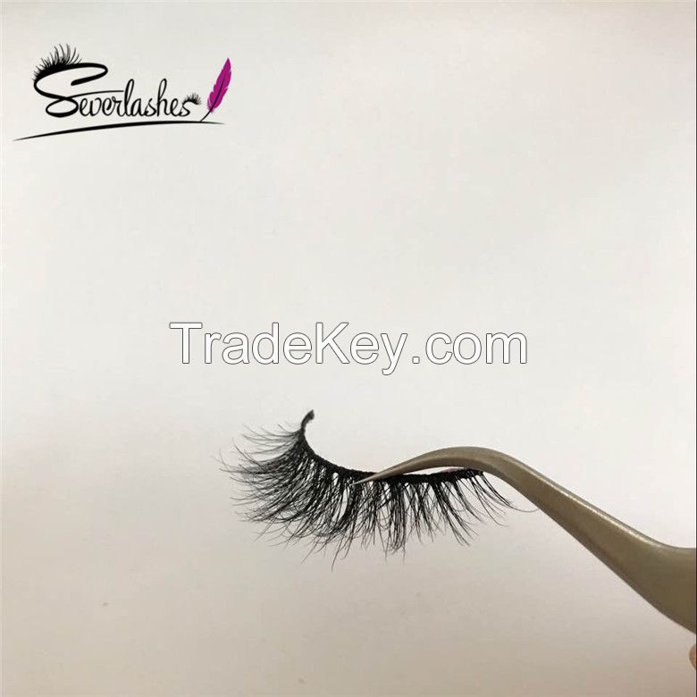 SeverlashesHigh Quality Private Label 100% Real 3d Mink Lashes