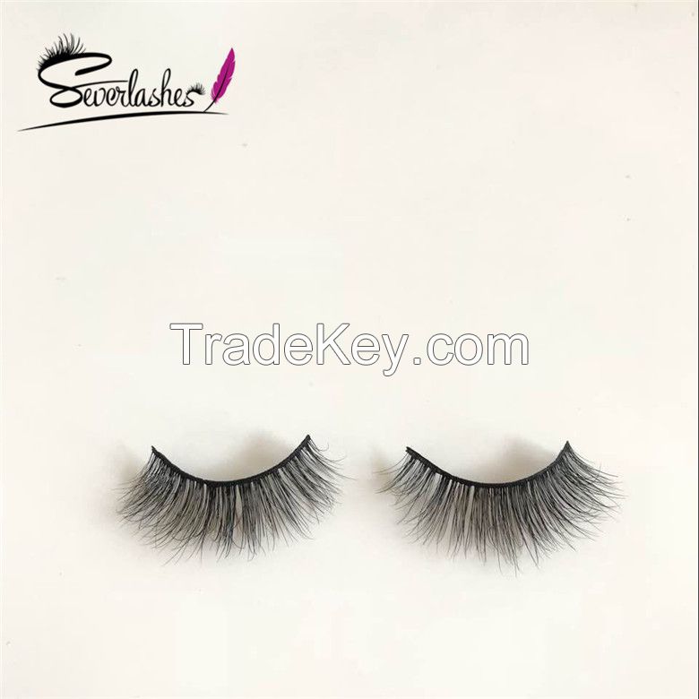 Severlashes New Private Lable faux mink lashes False Eyelashes custom