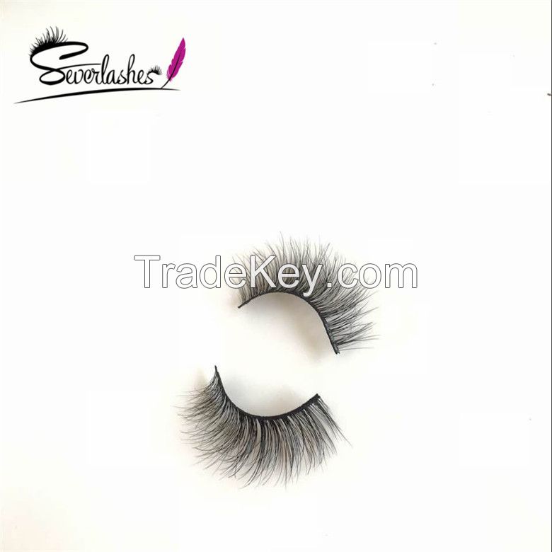 Severlashes New Private Lable faux mink lashes False Eyelashes custom