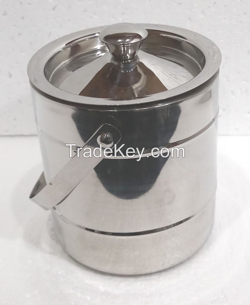 Graminheet Stainless Steel Ice Bucket 1500 ml Fancy 3